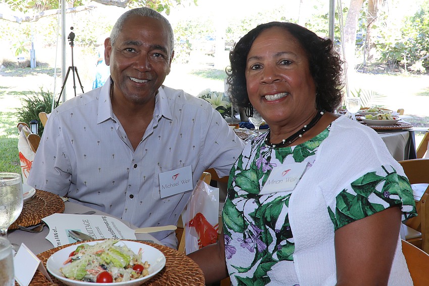 Michael and Mirian Weir enjoy their first time at the event.