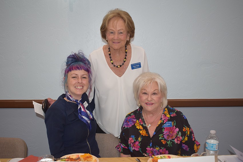 Megan Howell, Cindy Noble and Linda Olsen