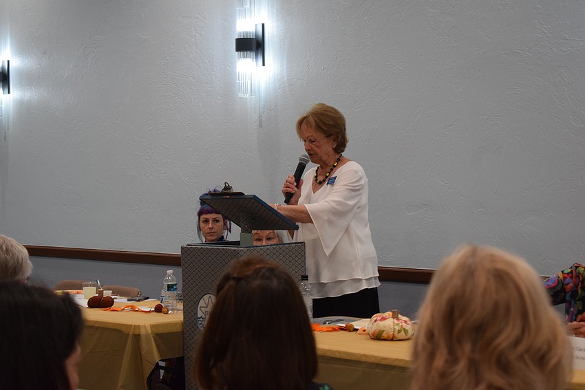 Cindy Noble, president of the St Mary Star of the Sea Women's Guild