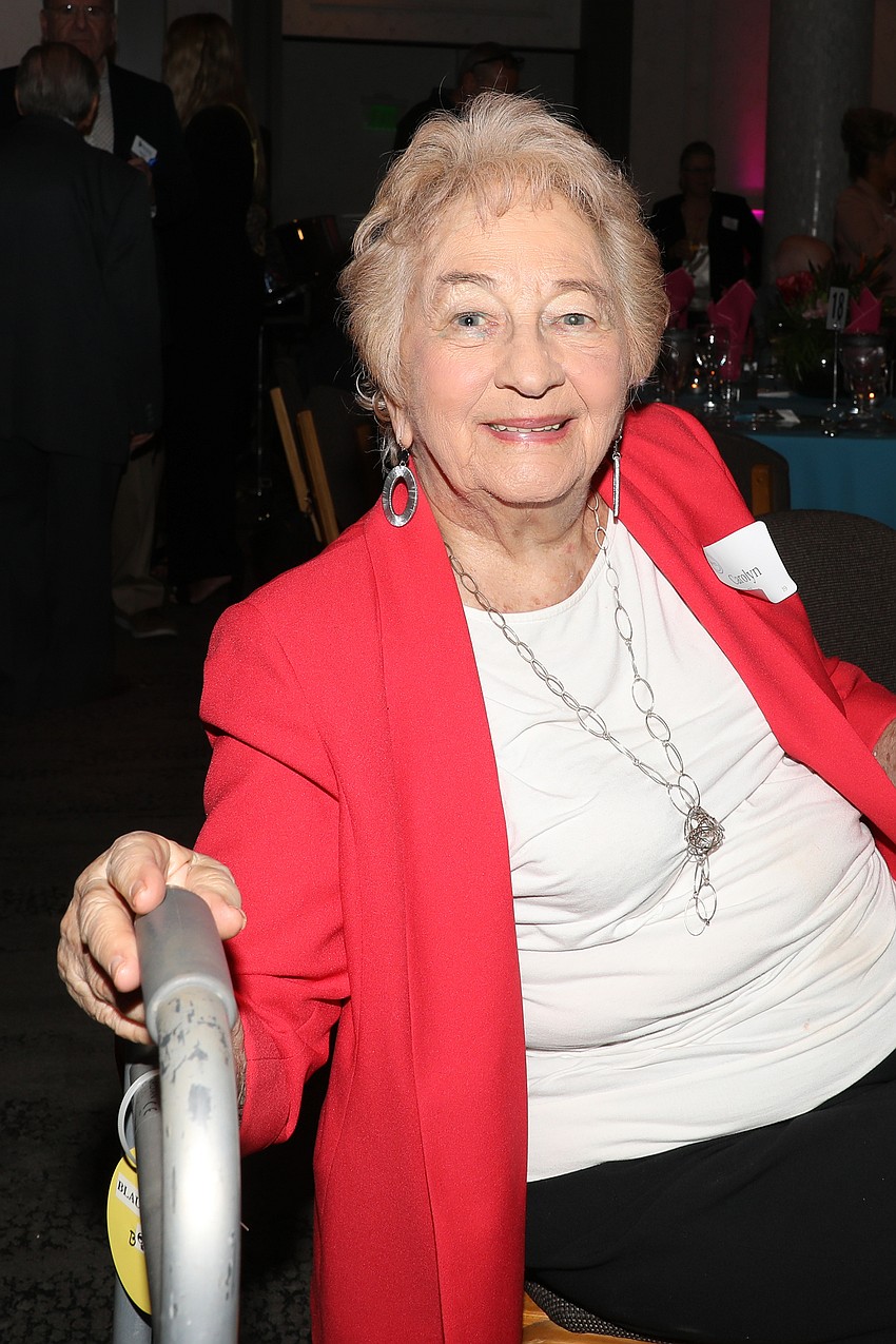 A Jersey Girl from Passaic, former Out-of-Door Academy teacher Carolyn Blau has contributed a piece of her artwork to the silent auction.