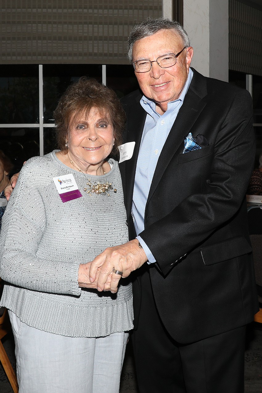 Trustee Sheila Birnbaum with her husband, Jerry