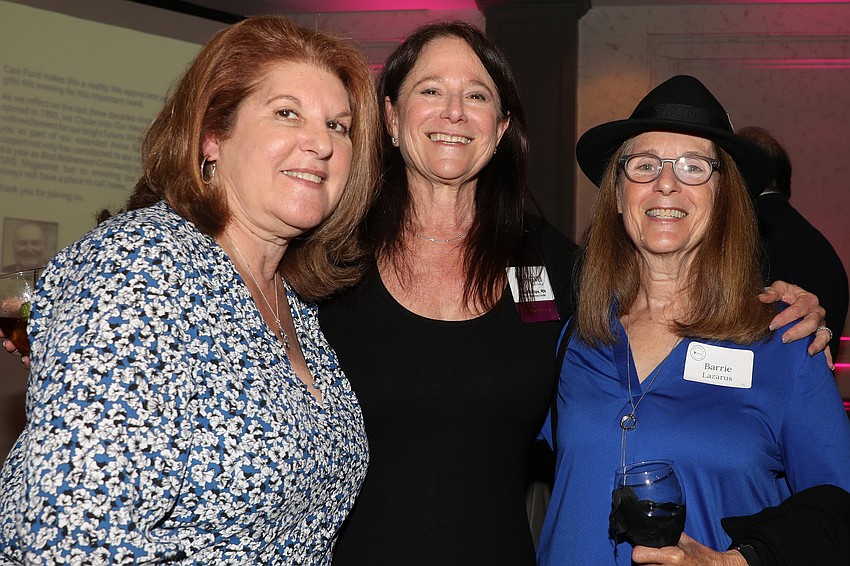 Carol Hochman Dierksen, Dina Phillips and Barrie Lazarus