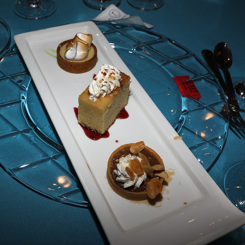 Michael's On East serves up a tasty trio for dessert.