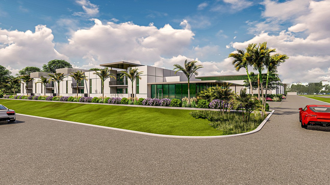 The Lutgert Cos. plans new car condo concept on property now owned by the Naples Italian American Foundation.