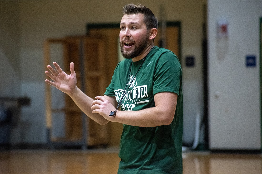 Jake Baer takes over the Lakewood Ranch High boys basketball program after two years at Durant High, where he went 26-26.