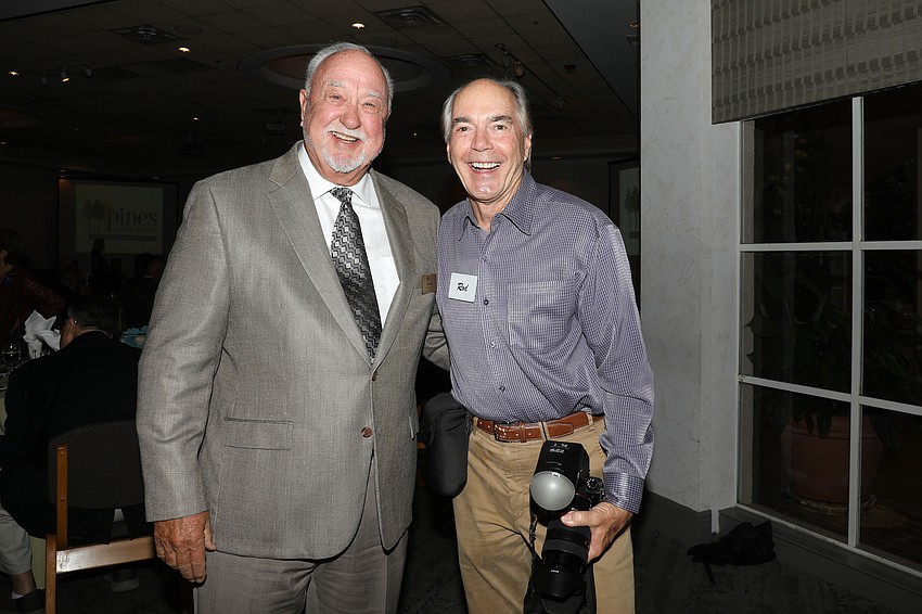 Eddie Morton with Rod Millington