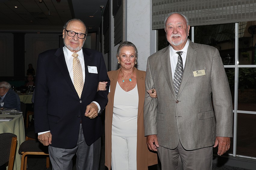 Joseph Volpe, Co-chair Julie A. Harris and Pines Foundation board Chair Eddie Morton