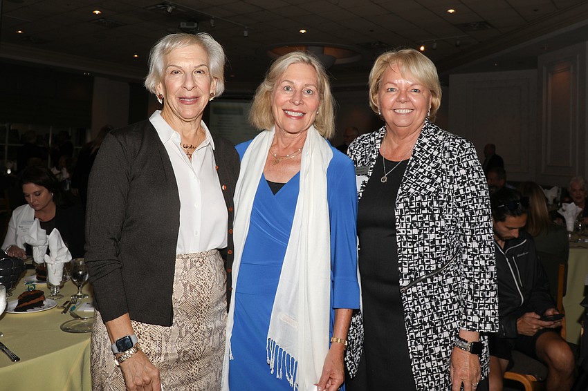 Sue Jacobson, Susan Gorin and Tish Murphy