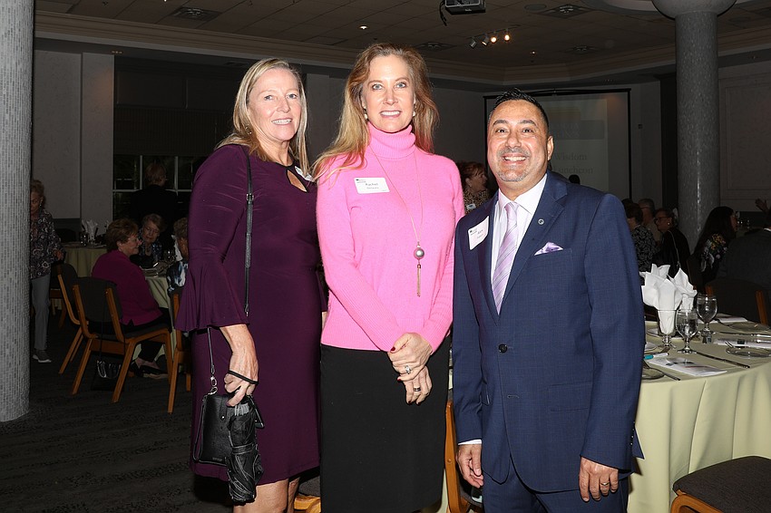 Sheila Blom, Rachel Delauro and Alex Pabon
