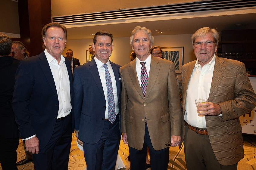 Sam Norton, Dan Vigne, Phil Delaney and Tom Dart