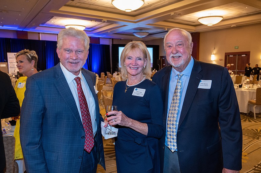 Curt and Syndi Toale with Eddie Morton