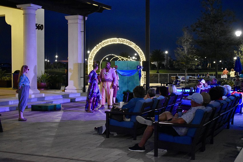 Third-year acting students from the Asolo perform 