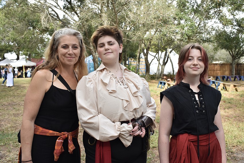 Cemantha Crain and Cas and Alyx Daugherty