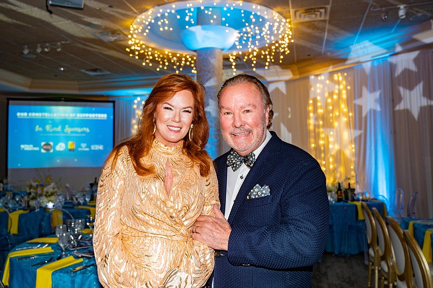 Co-chair Terri Klauber and Michael Klauber