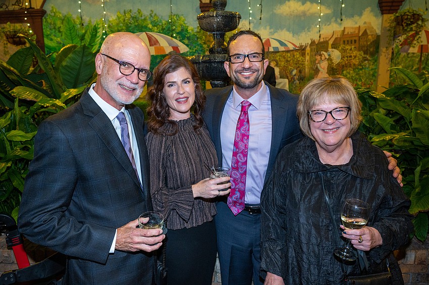 Steve Miles, Hillary and Jay Seigel and Kathy Killion