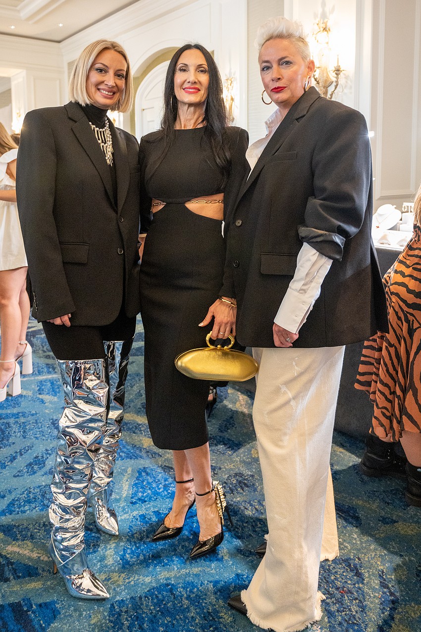 Harmoni Krusing, Maria Beck and Heather Romberger