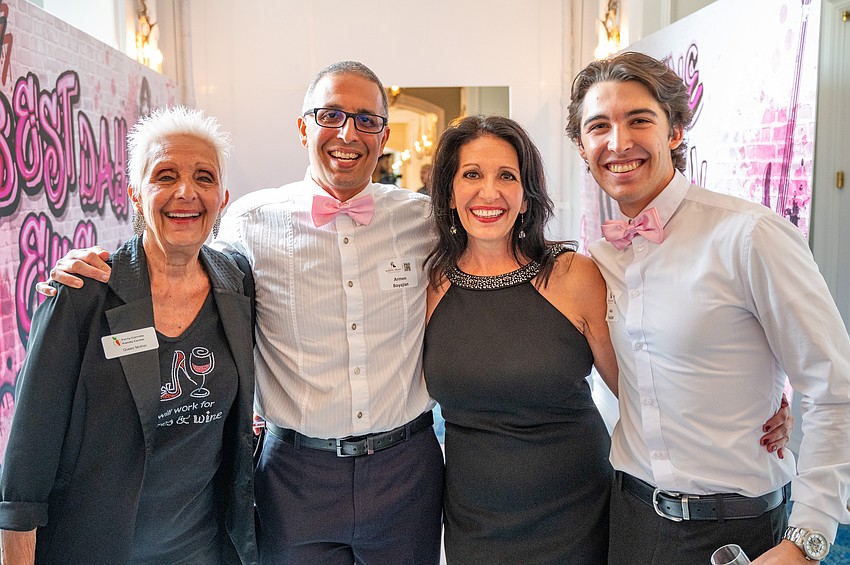 Sandra and Armen Boyajian, Michelle Kapreilian and Alex Boyajian