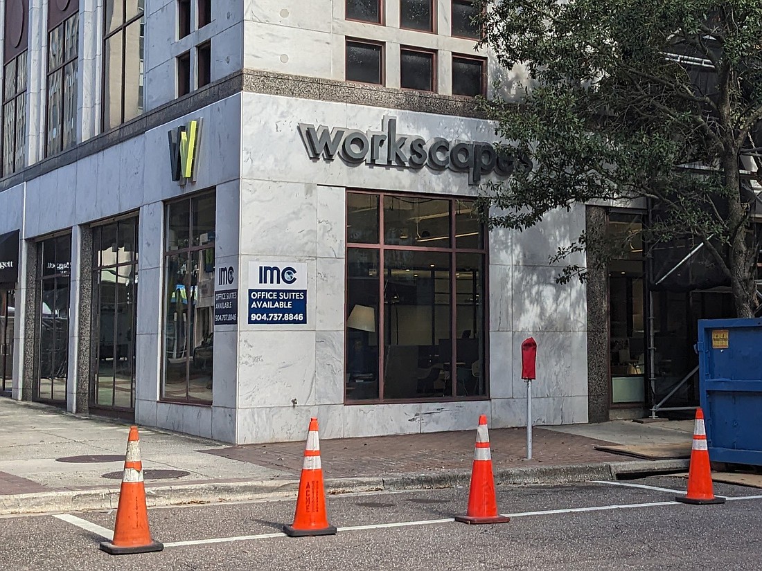 Workscapes is leaving its Downtown space at 121 W. Forsyth St.