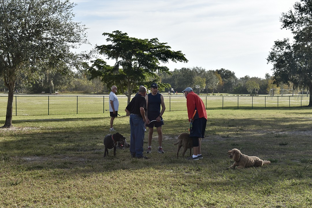 Greenbrook residents have a ball at dog park Your Observer