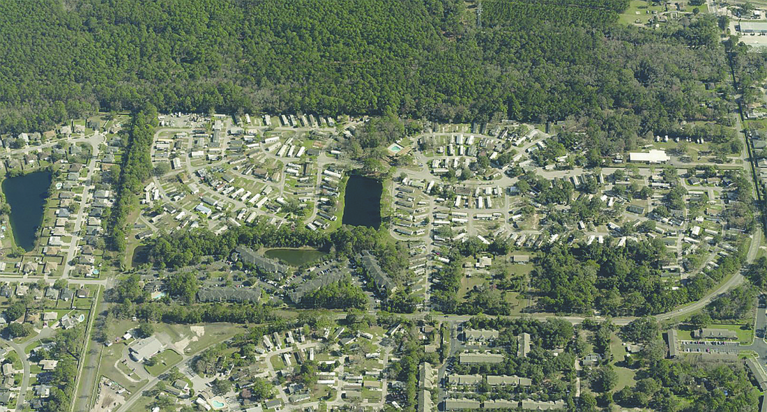 The Orange Park North Mobile Home Park sold for $24 million. The buyer, Orange Park North MH LLC, shares an address with Dallas-based Carter + Co., a company that says it “deploys capital in real estate, credit, and esoteric markets across the United States.”