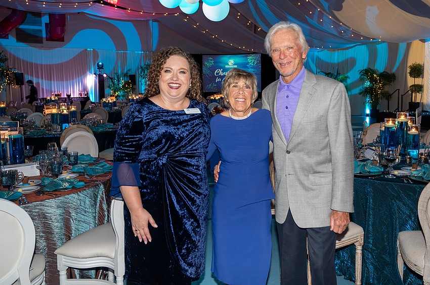 Charity Susnick with Sharon and Tony Kenworthy