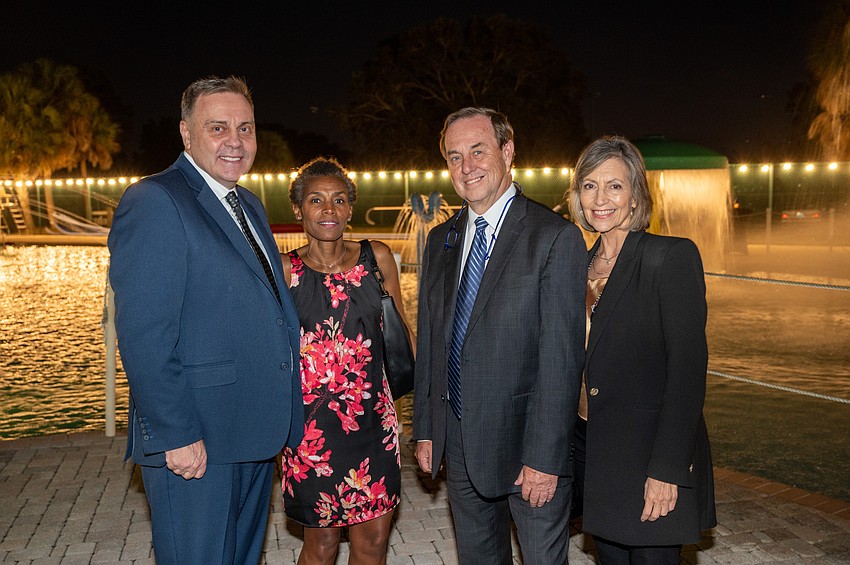 John Annis, Regina Morris, Tom Waters and Pavitra Ciavardone
