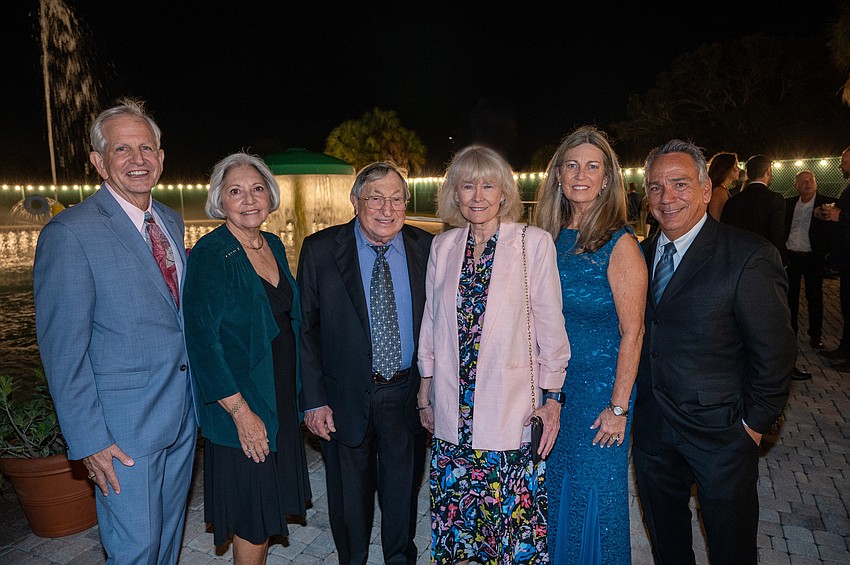 Steve and Marge Townsend, Bob and Pat Gussin and Julie and Jaime DiDomenico