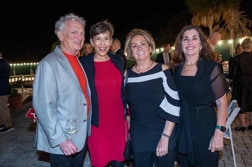 Michael and Ruth Harshman with Pat Pope and Vivian Lane