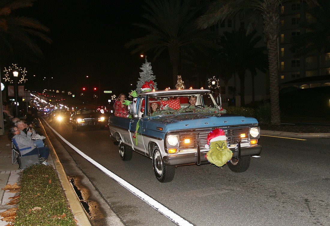 People showcased their classic cars during the 65th annual Gaslight Parade in Ormond Beach. Photo by Jarleene Almenas