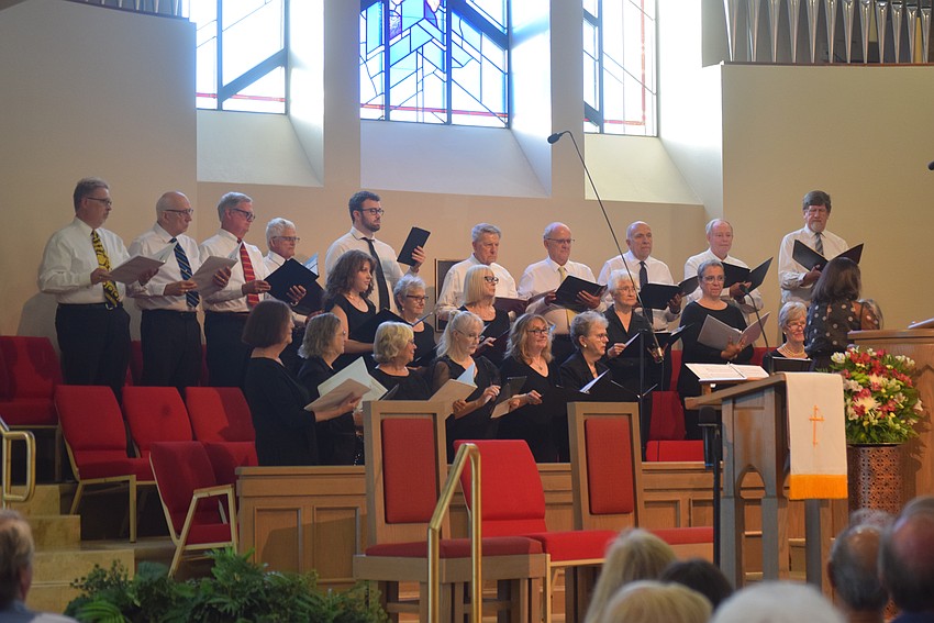 The Longboat Key 43th annual Interfaith Service Choir with members from All Angels, Christ Church, Longboat Island Chapel and Temple Beth Israel.