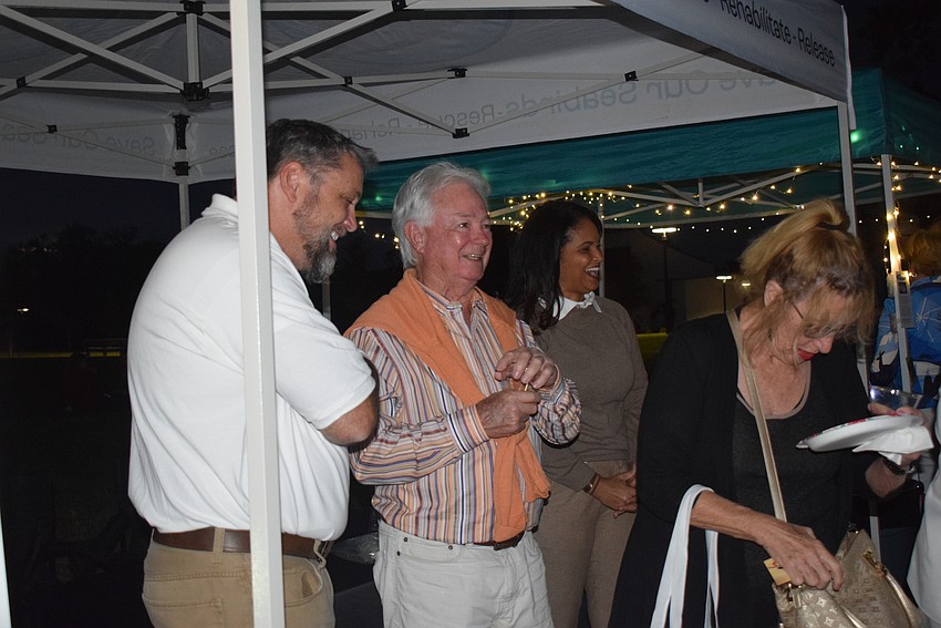 Brian Walton, Jim Brown, Scarlette Antigua and Connie Darrah