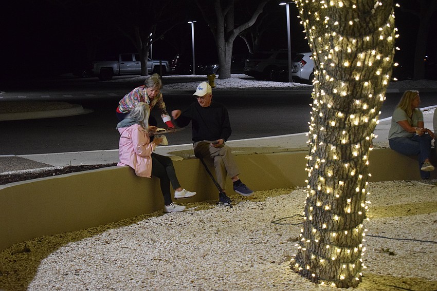 Rosanna White, Chris Parker and Bud Northway