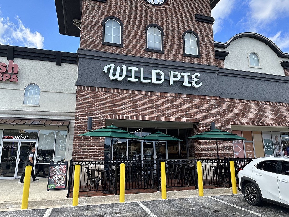 Wild Pie opened at 13500 Beach Blvd. in the former Brucci’s Pizza space after an extensive renovation.