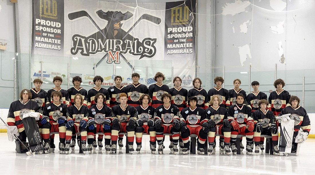 The Manatee Admirals hockey team combines players from Lakewood Ranch High and Parrish Community High.