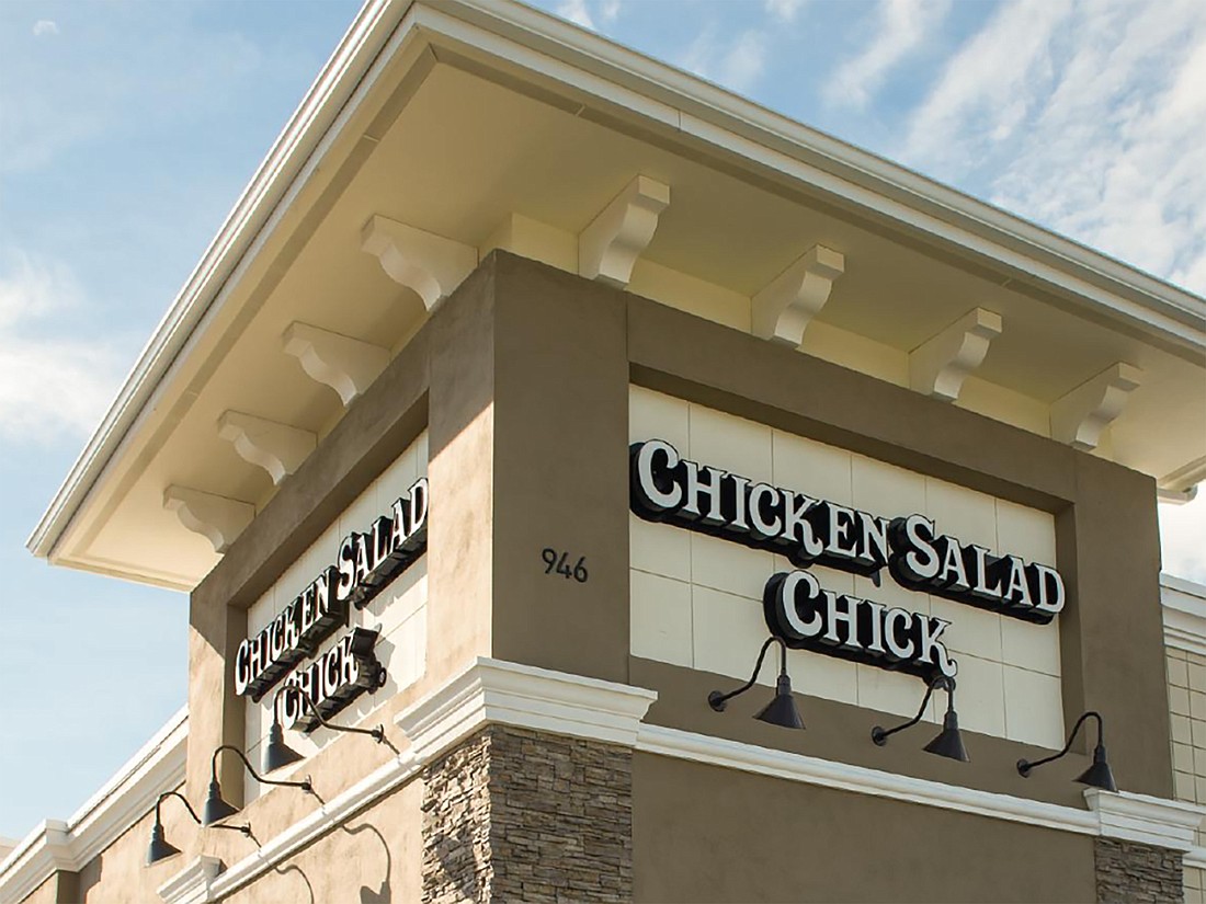 The Chicken Salad Chick fast-casual restaurant.