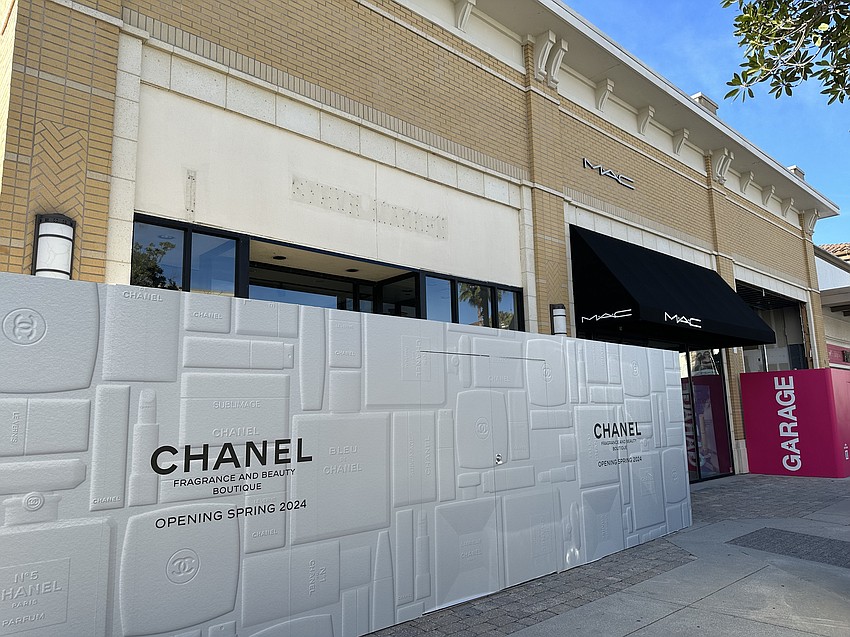 Chanel building-out fragrance and beauty boutique at St. Johns Town Center