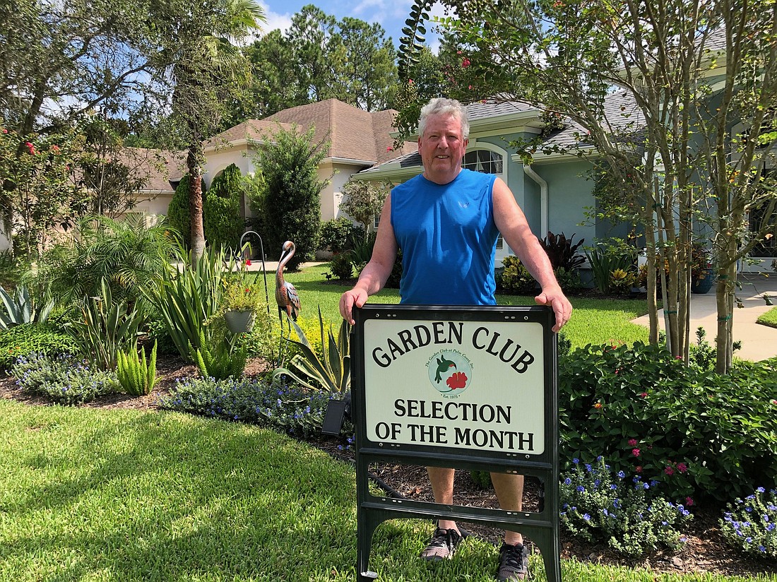 Michael Murphy's garden is The Garden Club at Palm Coast's December 2023 Selection of the Month. Courtesy photo