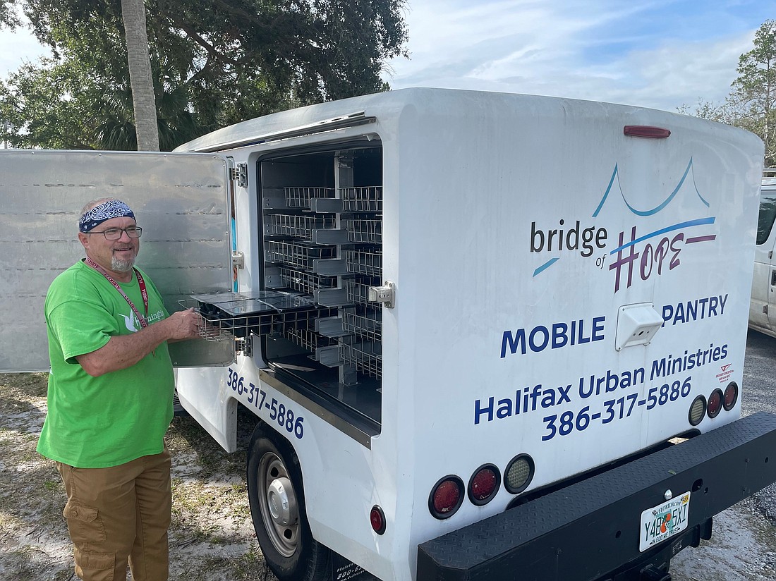 The Halifax Urban Ministries' Bridge of Hope Mobile Pantry delivers hot meals to over 200 homeless individuals every day, 365 days of the year. Courtesy photo