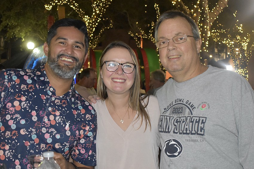 Jorge Banuelos, Emily Myers and Mark Myers