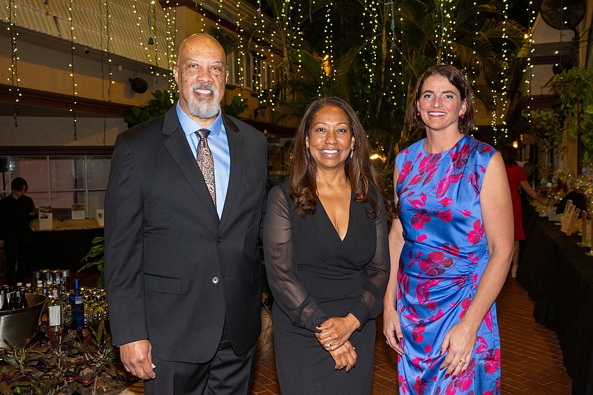 Co-chairs August and Rochelle Curley and Jen Keller