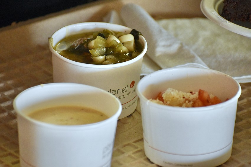 Attendees had the chance to sample soups and offerings from numerous area restaurants.