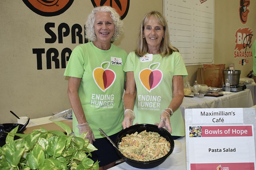 Debbie Hancock and Lisa Faron of Maximillian's Cafe