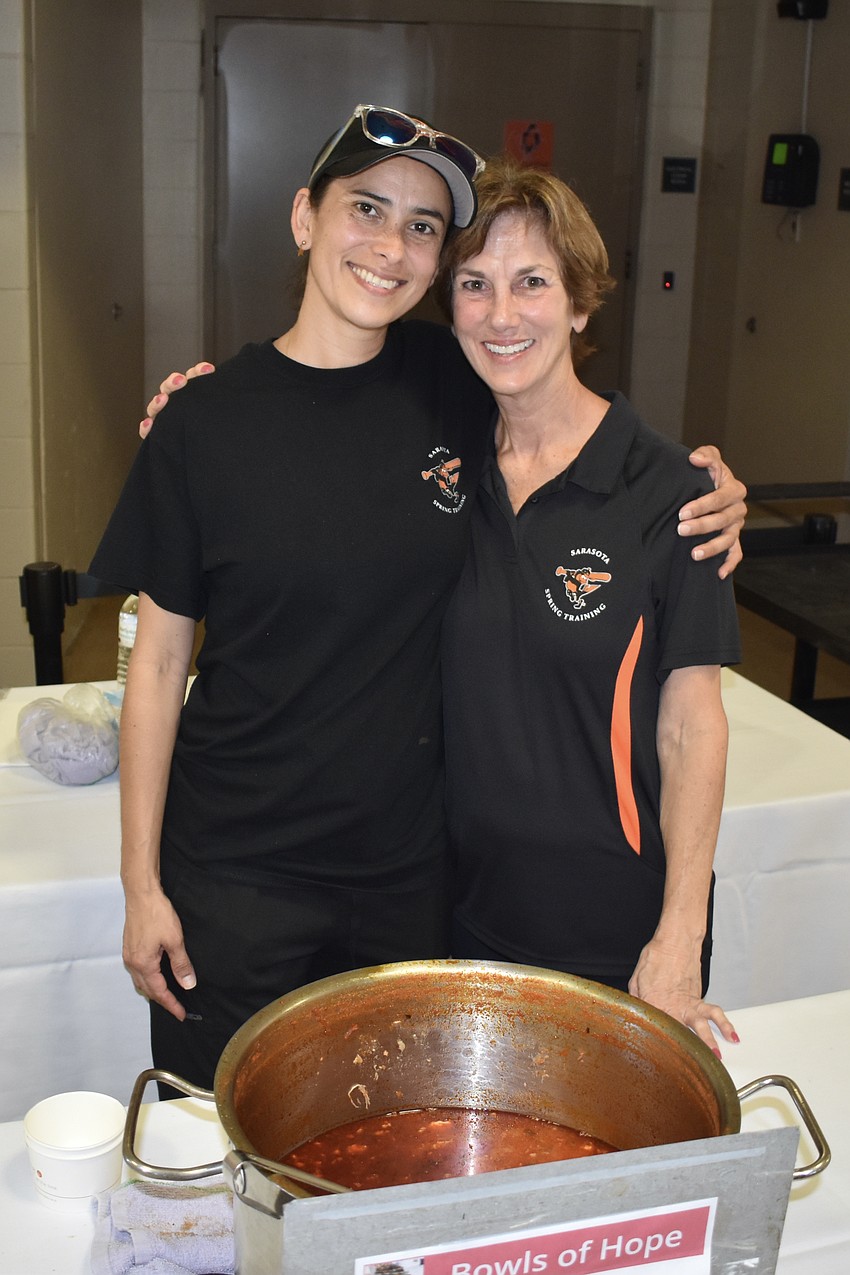 Lina Ramirez and Tina Lake of Camden Catering & Entertainment