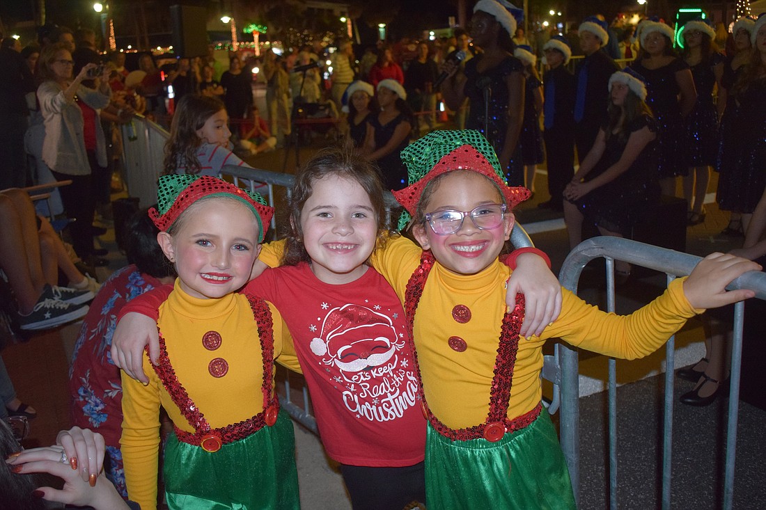 Ella Bryant, Rhema Stahlmann, and Ariana Hagaman