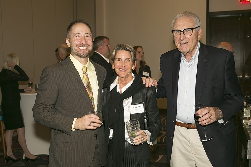 Daniel Jordan, Audrey Robbins and Harry Leopold