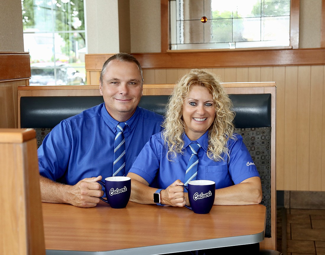 Garth and Lisa Darton own the Culver's at 3433 U.S. in St. Augustine. It was honored as one of the chain's top five restaurants for customer service and food quality.