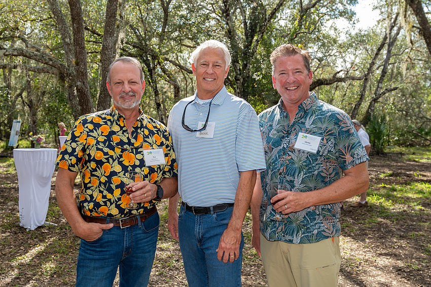 Pat Carlton, Paul Blalock and Glenn Hasenfus