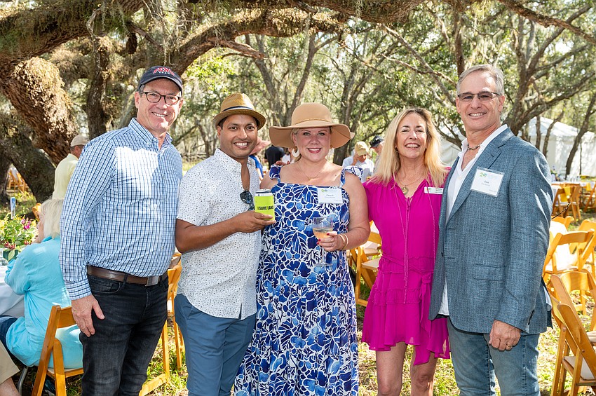 Marney Edwards and Nick and Cheryl Munday with Rhonda and Dan Deems