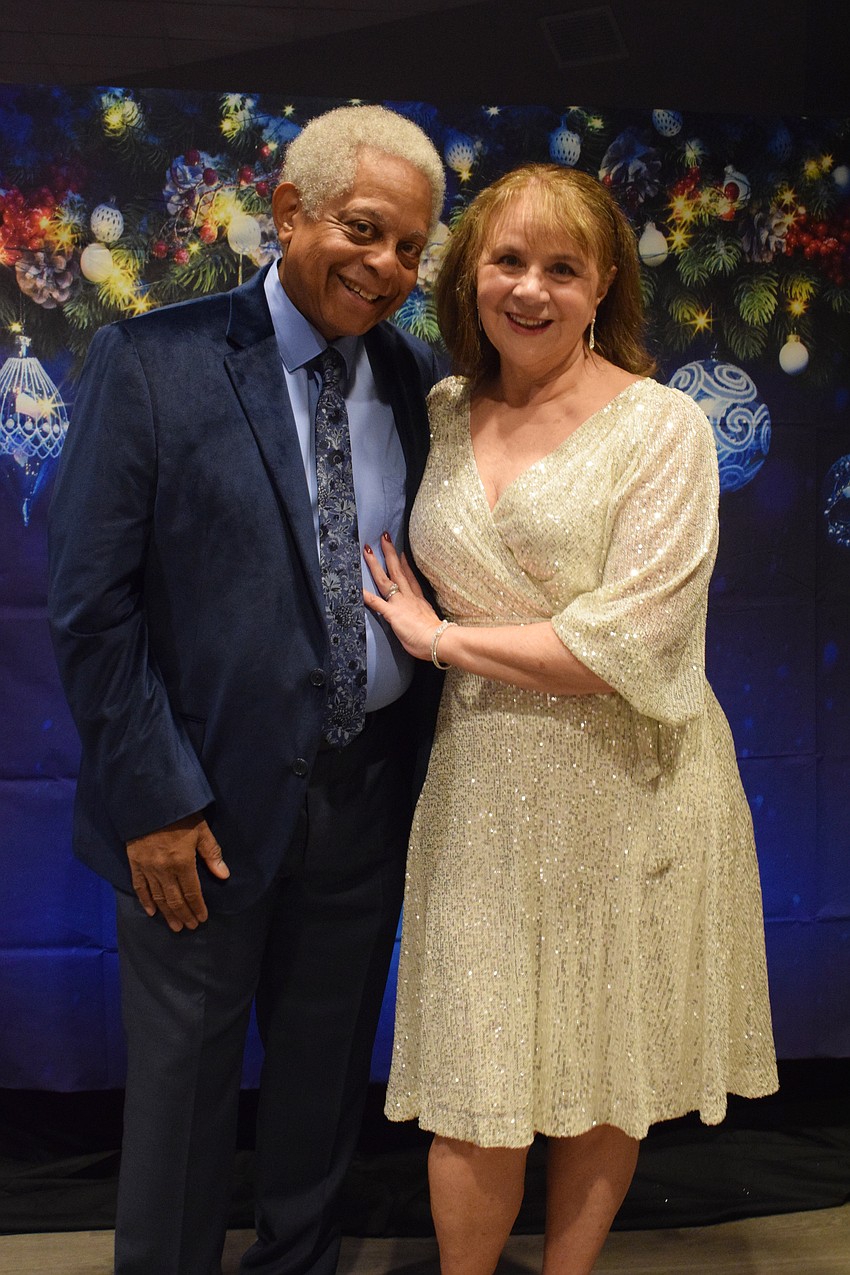 Ivelaw and Linda Carrington are excited to meet new neighbors in River Club. 