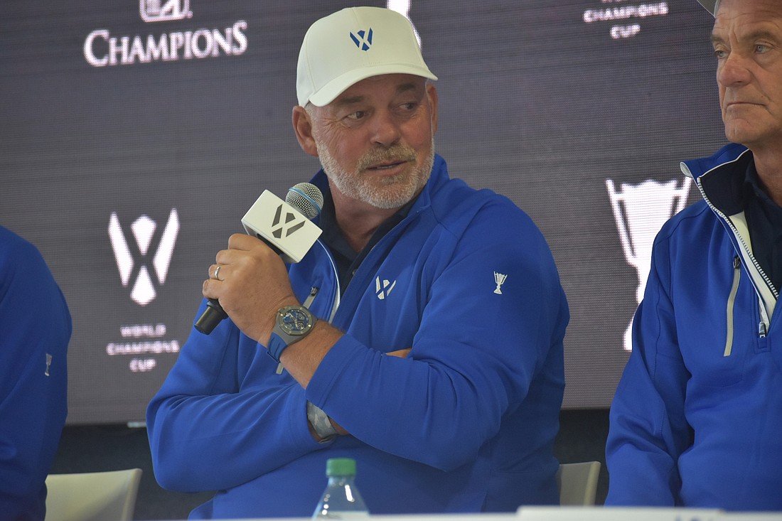 Team Europe captain Darren Clarke said he'll have to play smart while navigating the course at The Concession.